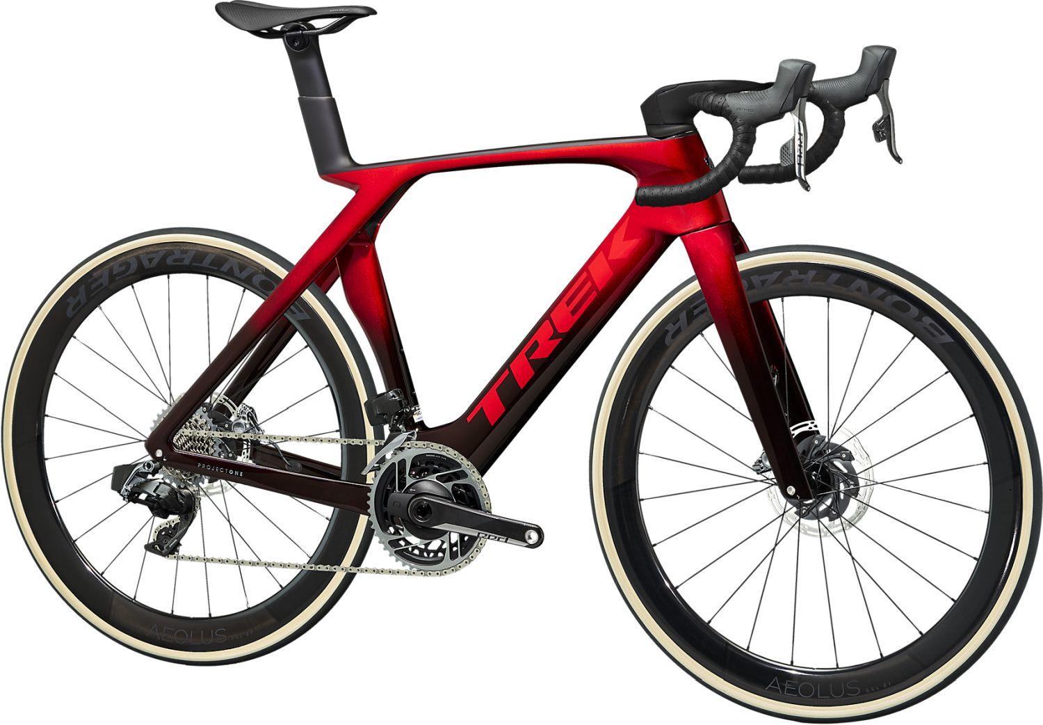 Trek Madone SLR 9 eTap Gen 7 Metallic Red Smoke to Red Carbon Smoke