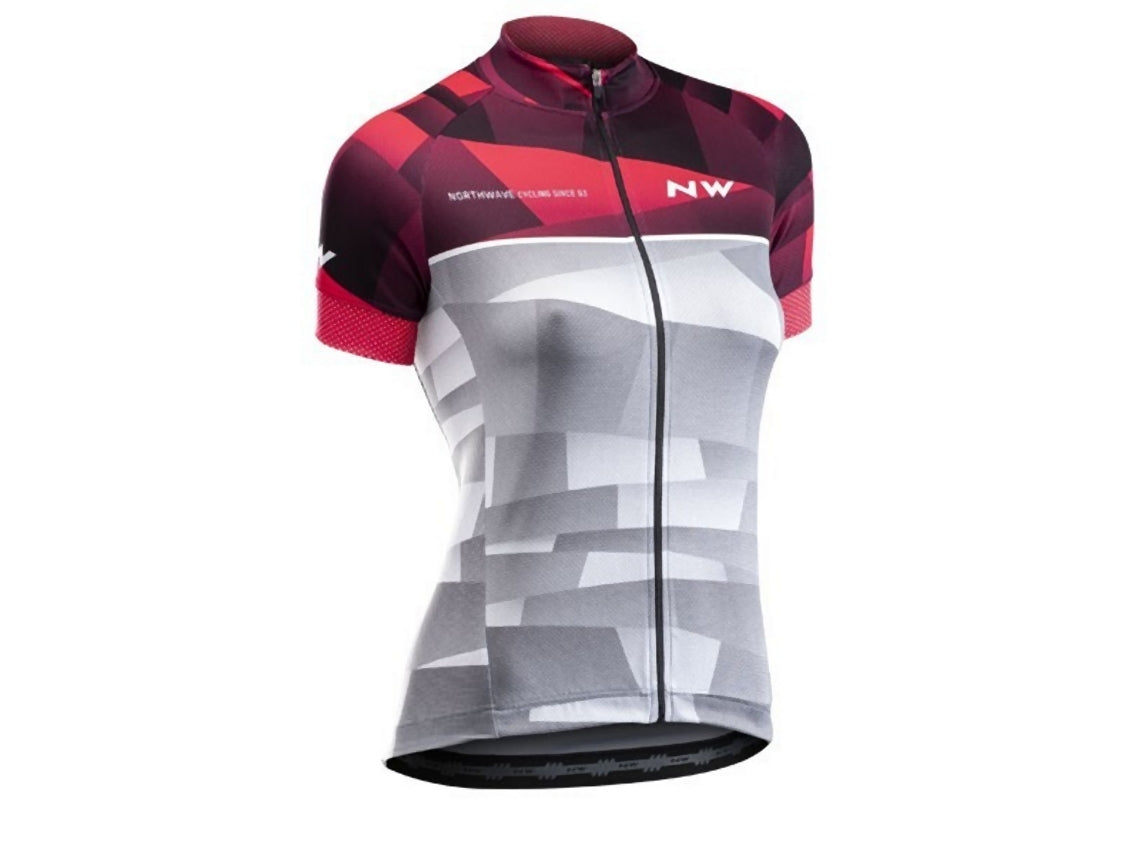 Northwave Origin Woman Jersey Short Sleeve - Liquid-Life #Wähle Deine Farbe_Gray/Magenta