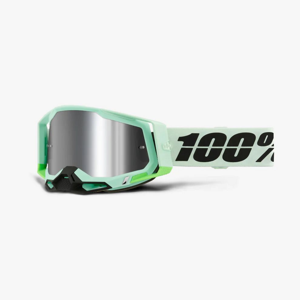 100% Racecraft 2 Goggle - Mirror Lens 2024 - Liquid-Life #Wähle Deine Farbe_Palomar
