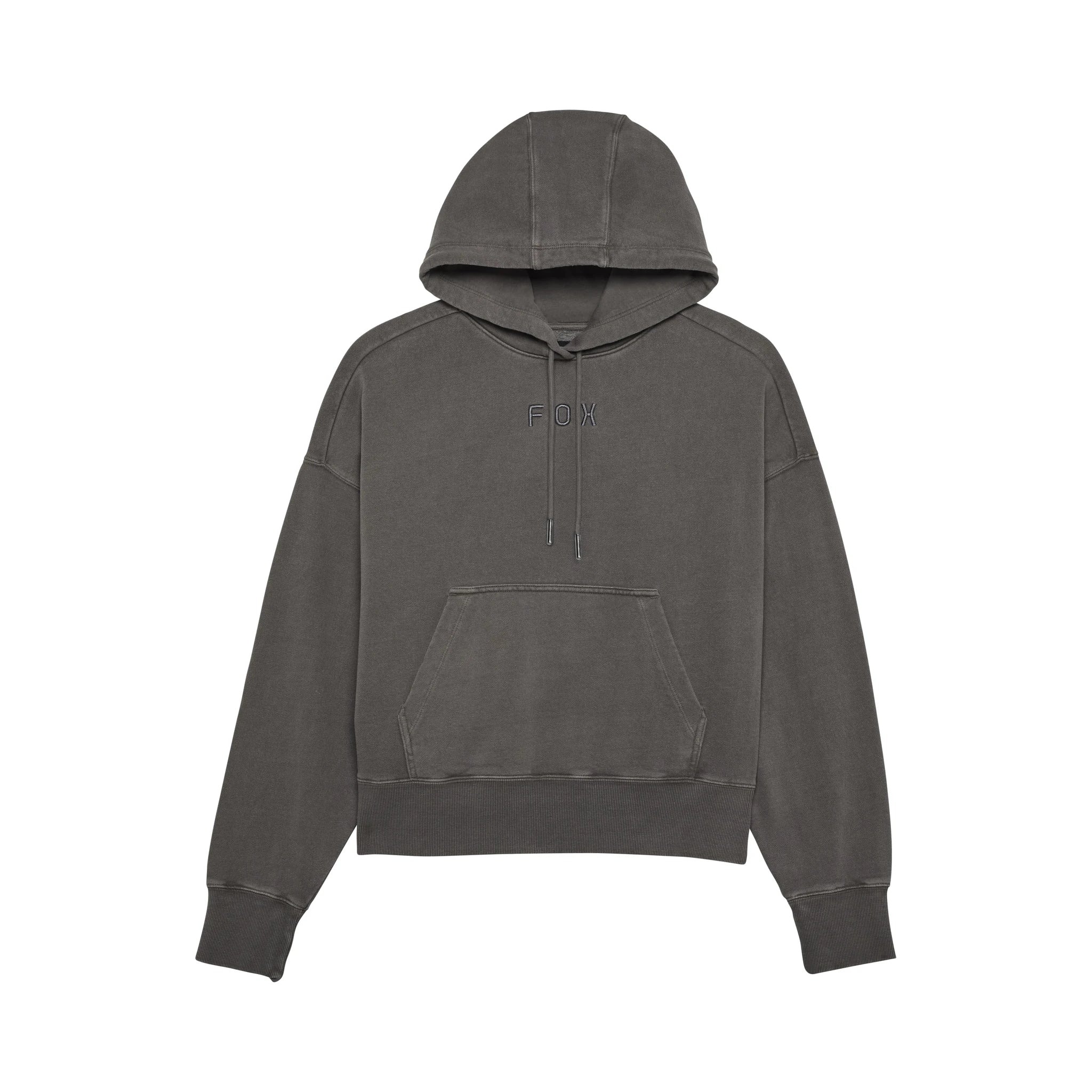 Fox W Wordmark Oversized Fleece PO - Liquid-Life #Wähle Deine Farbe_Pewter