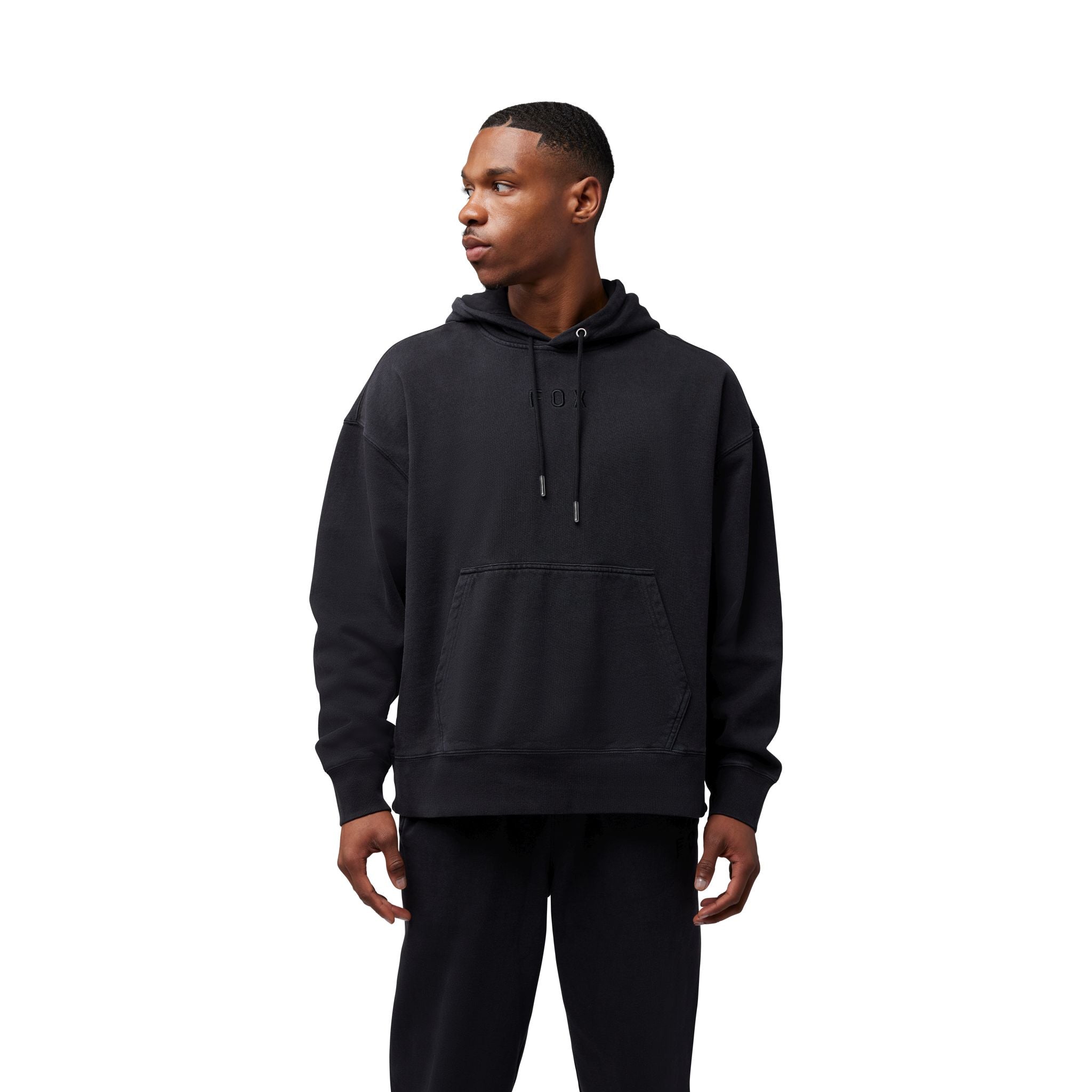 Fox Wordmark Oversized Fleece Po