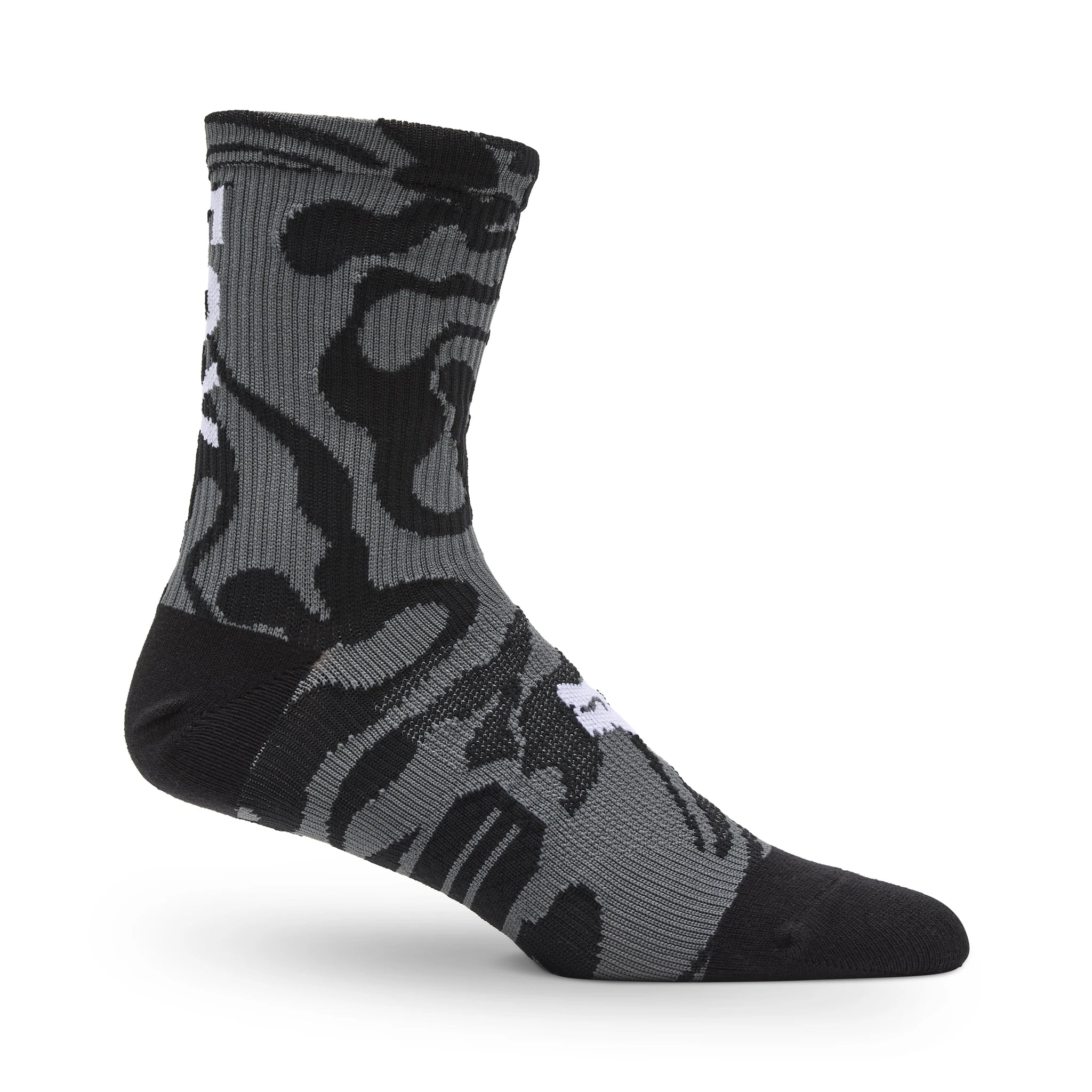 Fox 6" Ranger Sock Frequency - Liquid-Life #Wähle Deine Farbe_Black