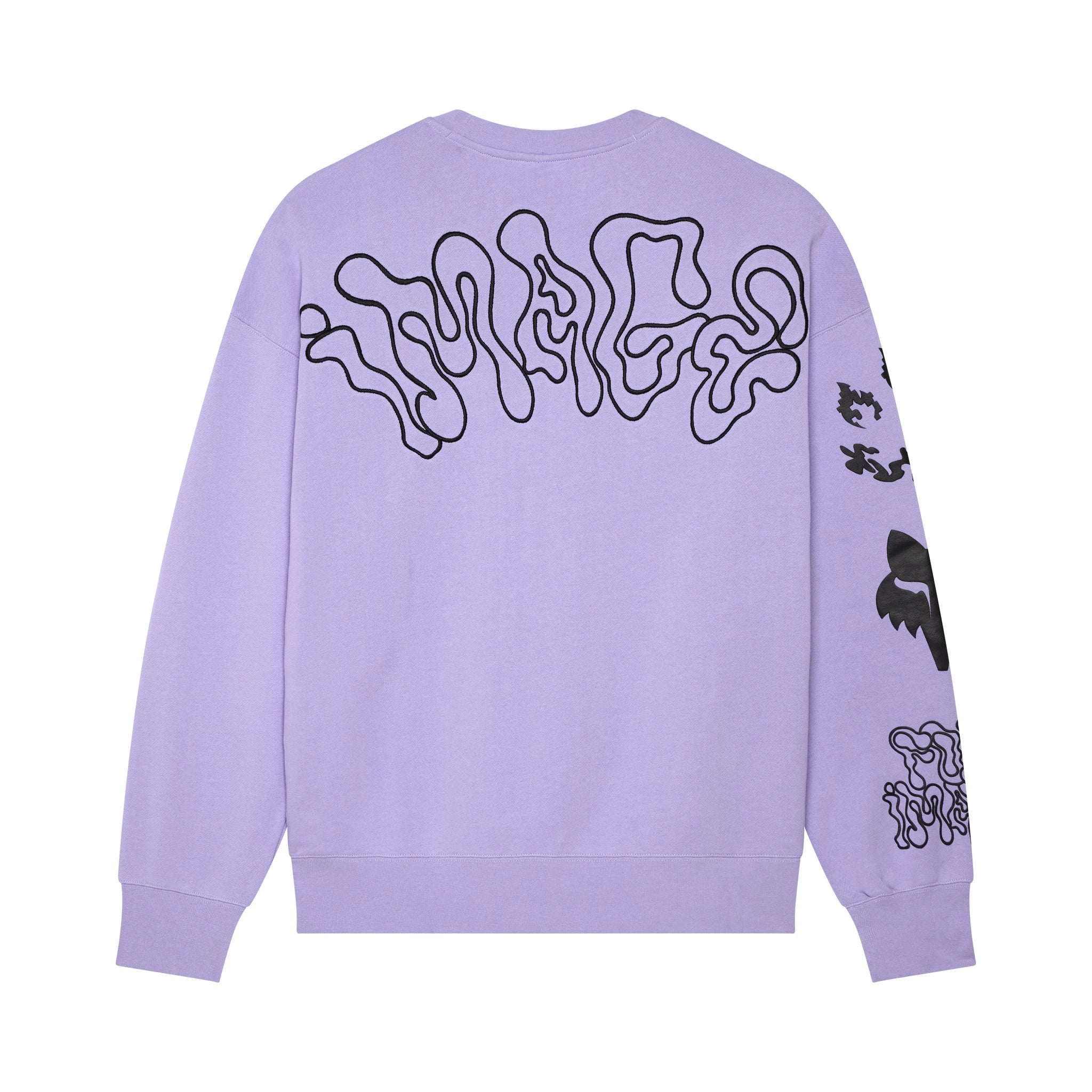 Fox Hello Future Oversized Flc Crew - Liquid-Life #Wähle Deine Farbe_Lilac