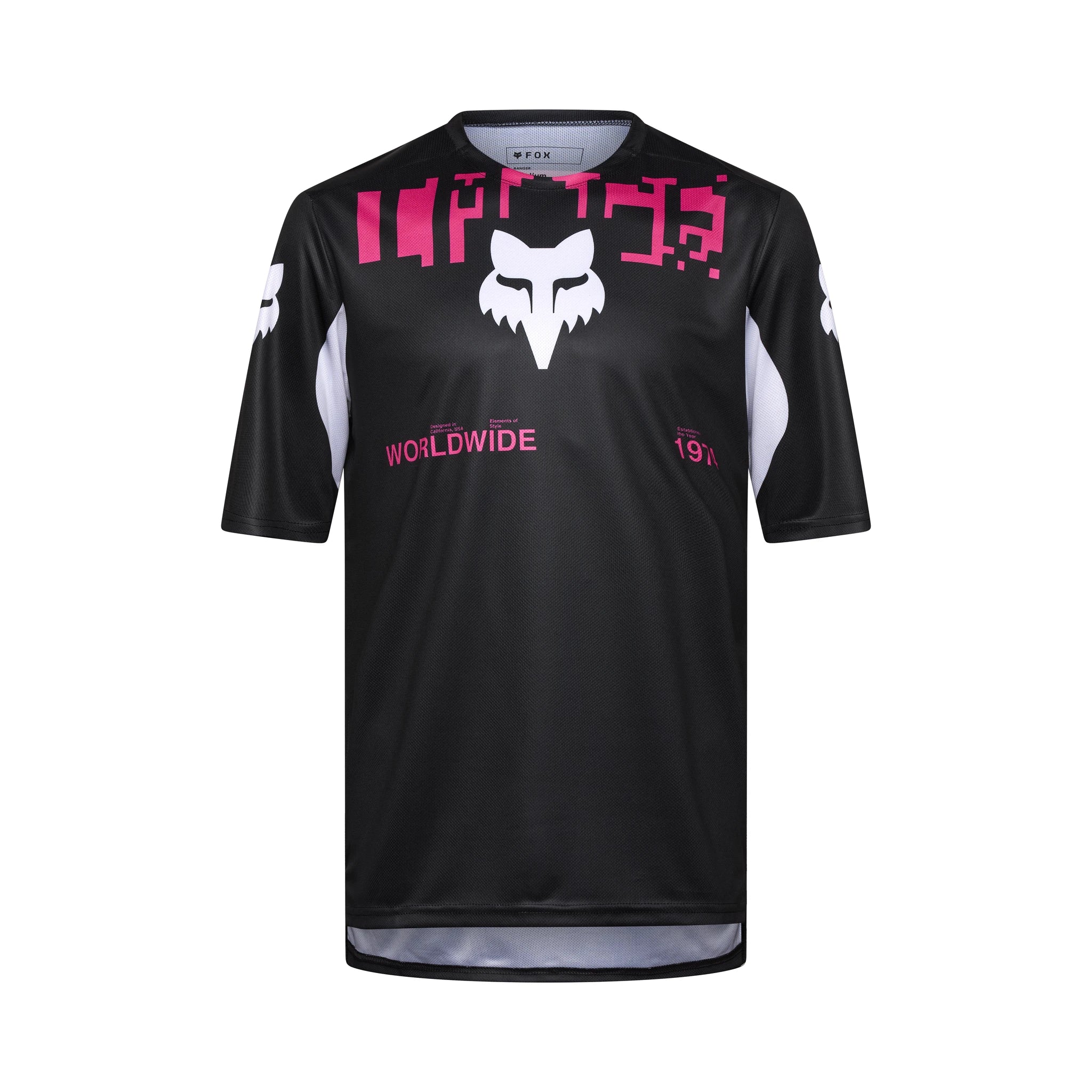 Fox Ranger SS Jersey Digi Image - Liquid-Life #Wähle Deine Farbe_Black