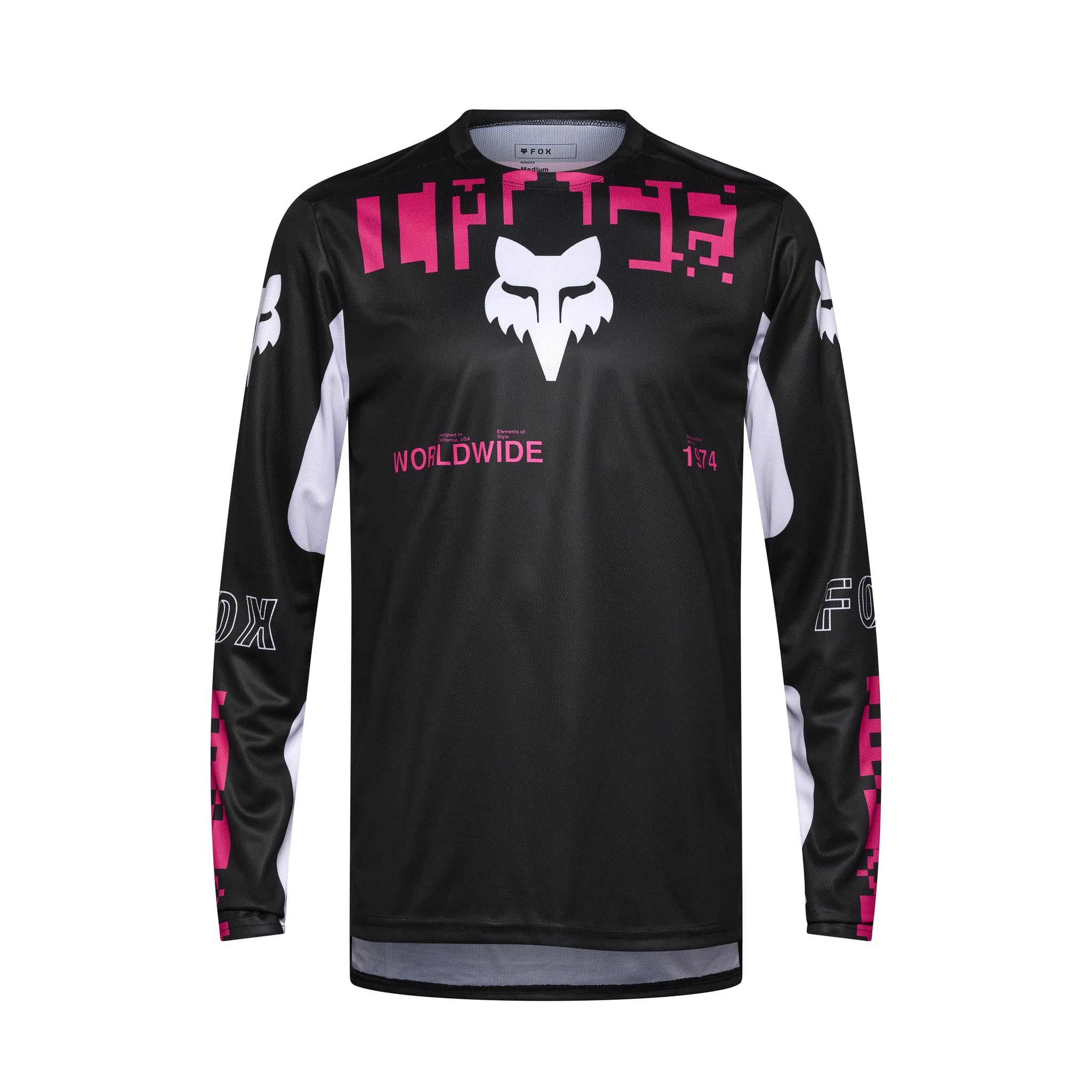 Fox Ranger LS Jersey Digi Image - Liquid-Life #Wähle Deine Farbe_Black