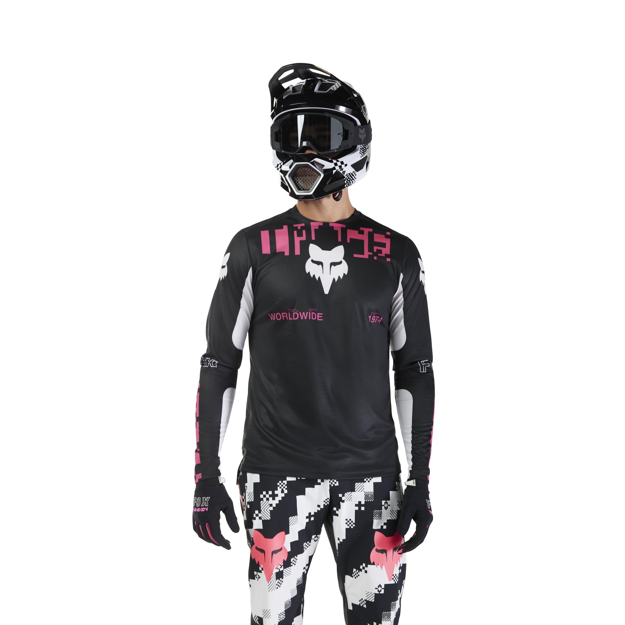 Fox Ranger LS Jersey Digi Image - Liquid-Life #Wähle Deine Farbe_Black