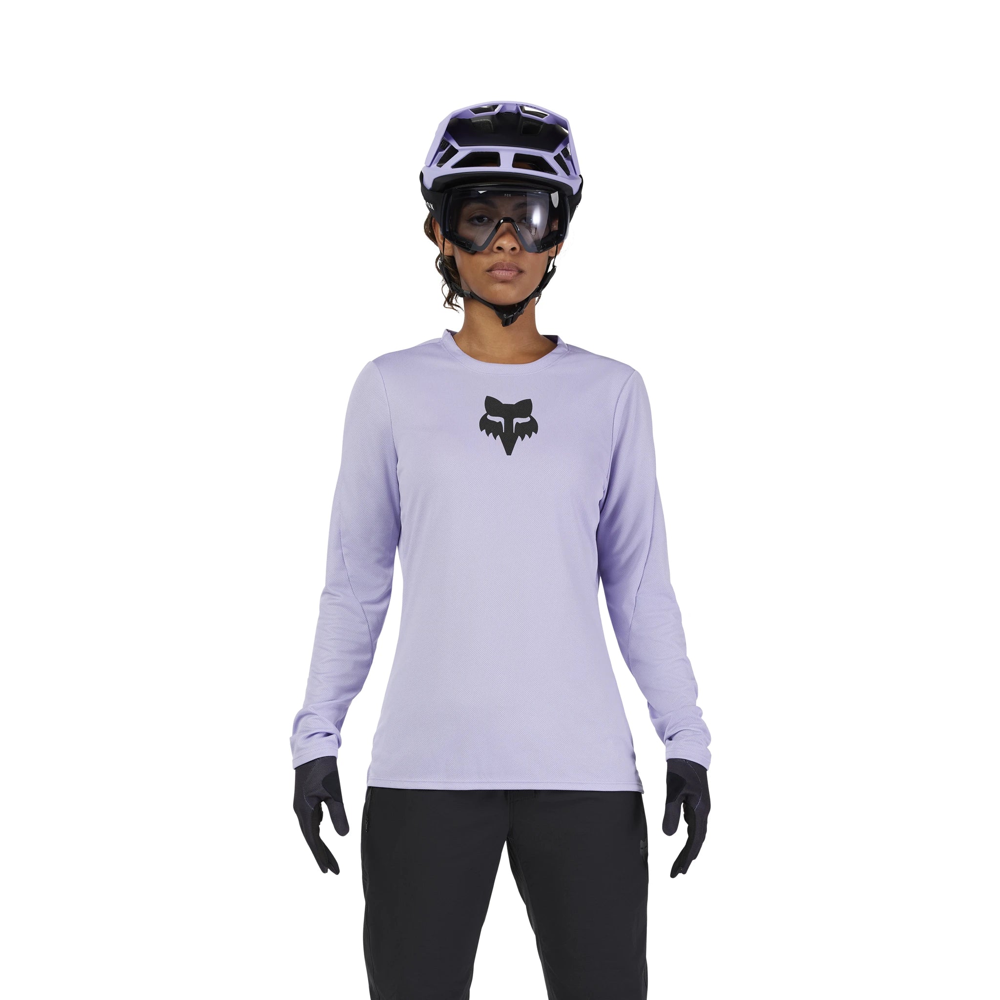 Fox W Ranger LS Jersey Head - Liquid-Life #Wähle Deine Farbe_Lilac