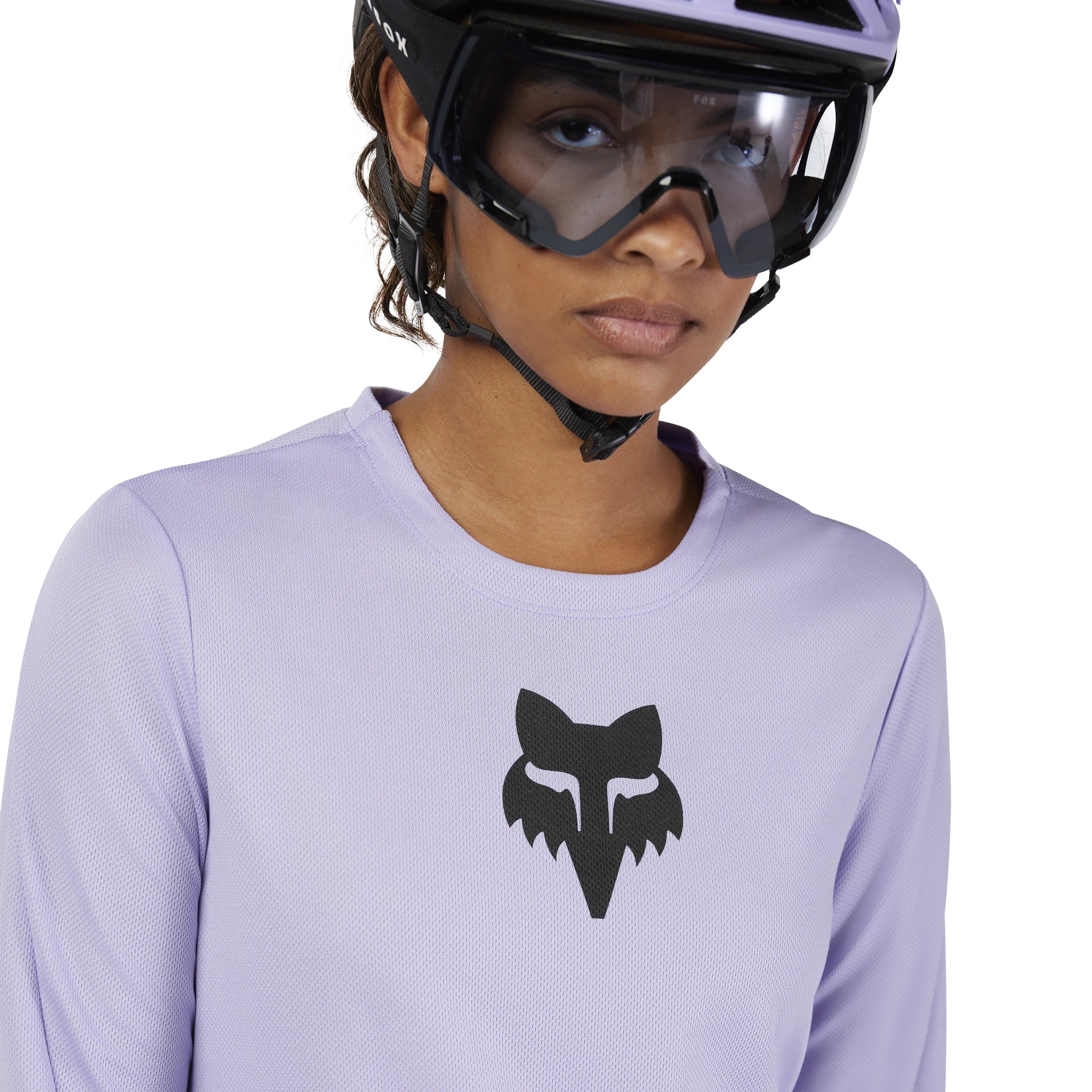 Fox W Ranger LS Jersey Head - Liquid-Life #Wähle Deine Farbe_Lilac