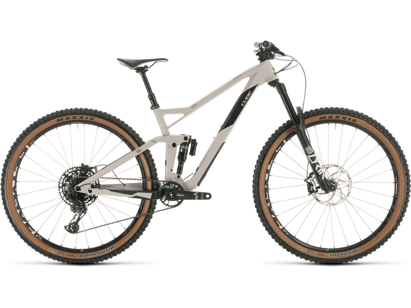 Cube Stereo 150 C:62 Race 29 grey´n´carbon