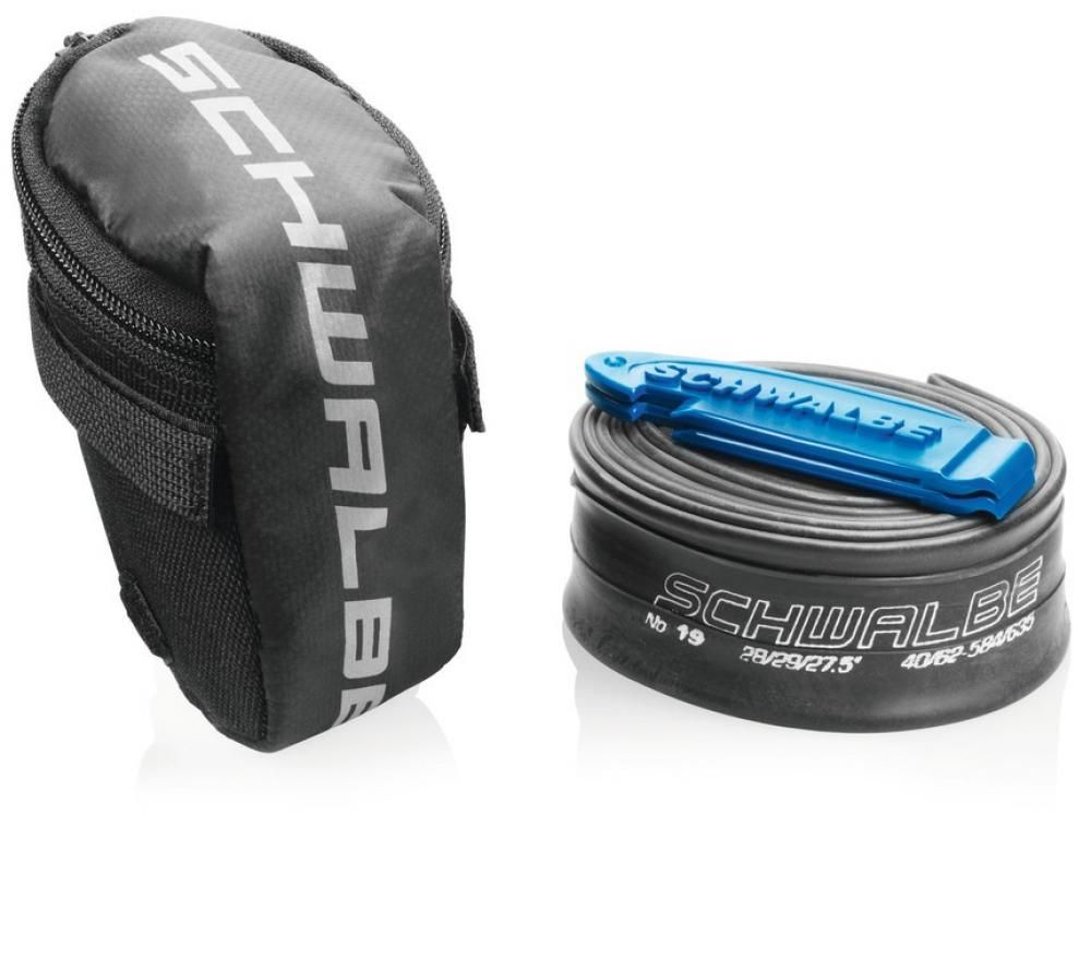 Schwalbe Schlauchtasche Race mit Schlauch SV15 28"/29"/27.5"