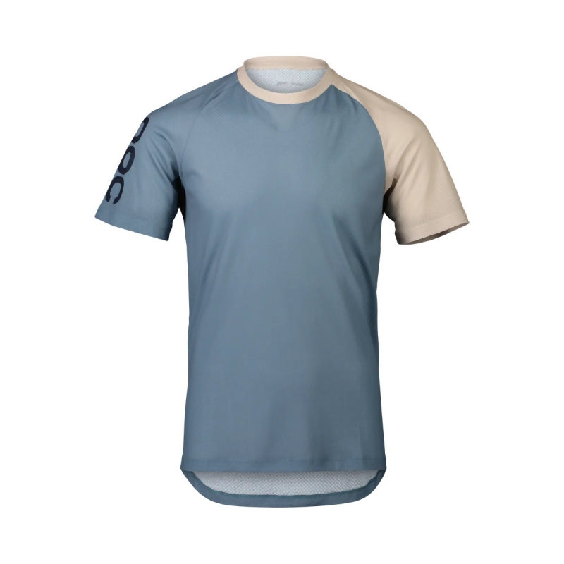 POC MTB Pure Tee - Liquid-Life #Wähle Deine Farbe_Calcite Blue/Light Beige