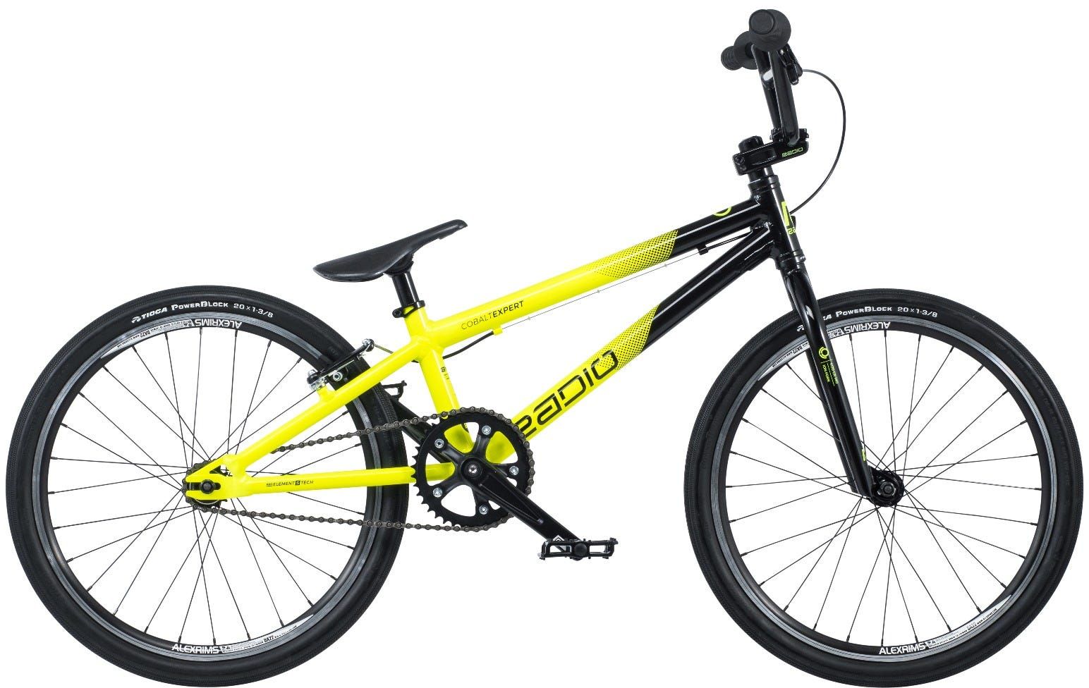 Radio BMX Cobalt Expert black/neon yellow 2023