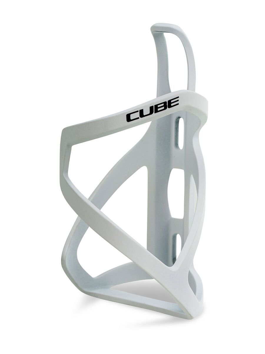 Cube Flaschenhalter HPP Left-Hand Sidecage matt white