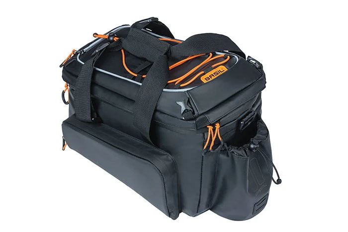 BASIL Miles Trunkbag XL Pro MIK schwarz orange