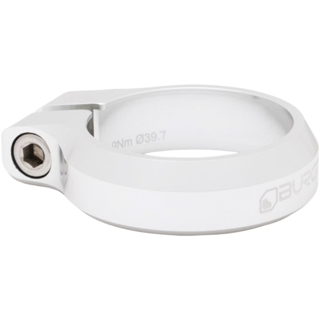 Burgtec Seat Clamp Rhodium Silver 36.4mm Diameter