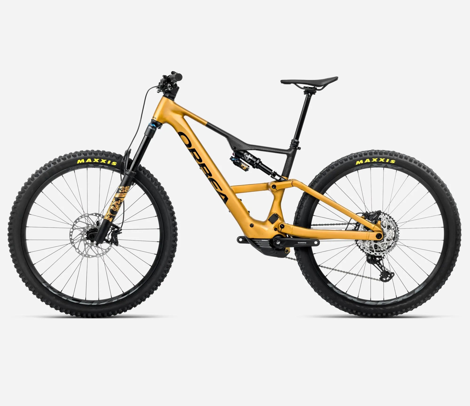 Orbea RISE LT H10 Yellow - Black 2025