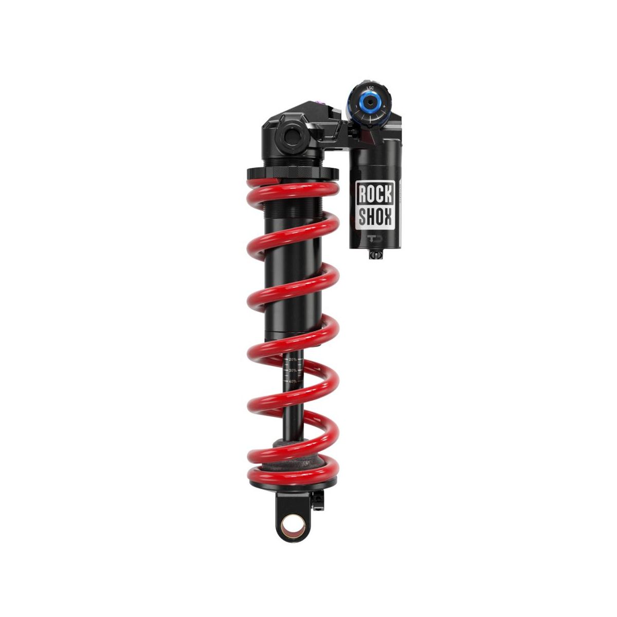 RockShox Vivid Coil Ultimate RC2T Trunnion, Comp30