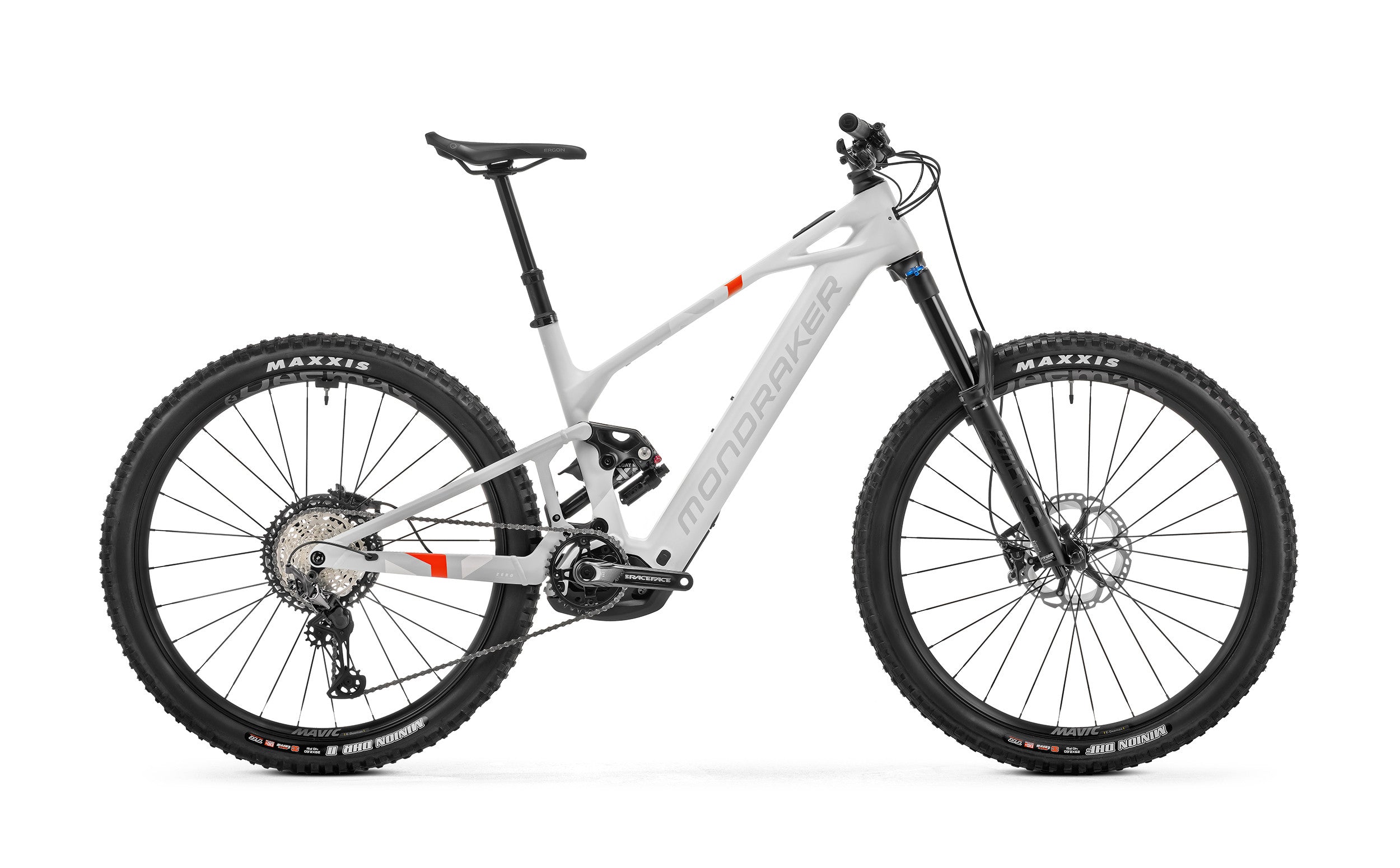 Mondraker Crafty Carbon R Grau/Carbon/Rot 2025