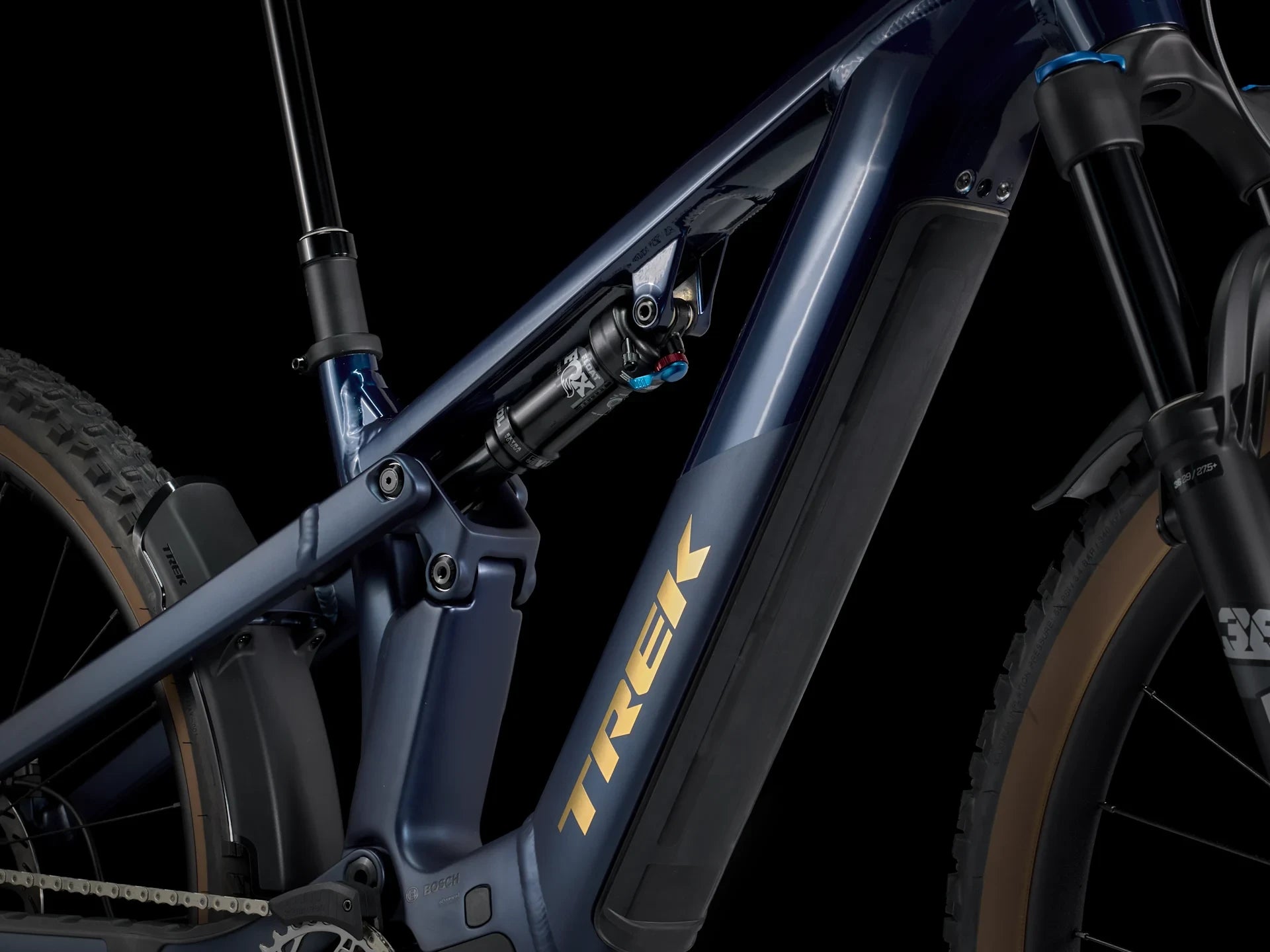 Trek Powerfly+ FS 8 Matte/Gloss Mulsanne Blue 2025