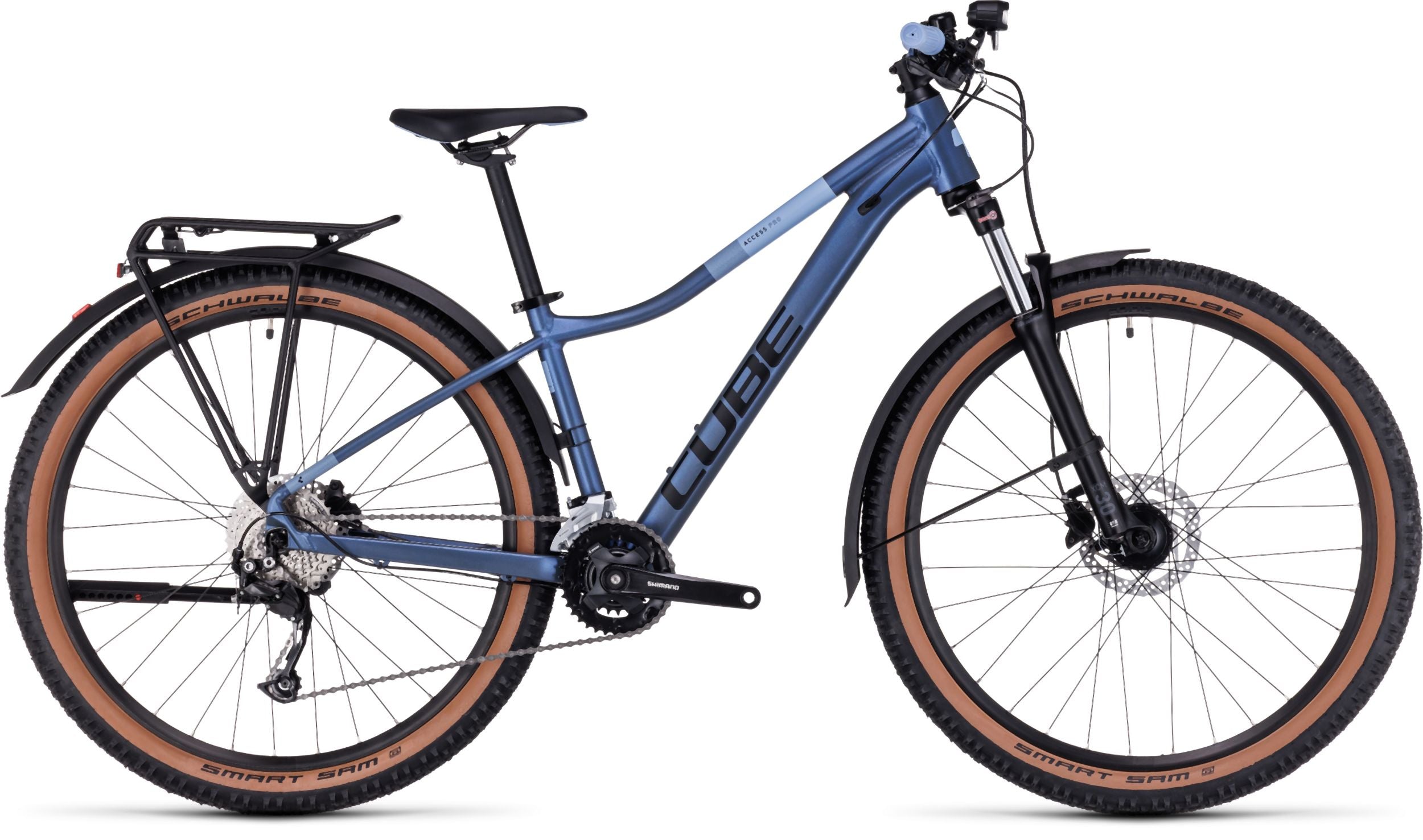 Cube Access WS Pro Allroad flareblue´n´black 2024