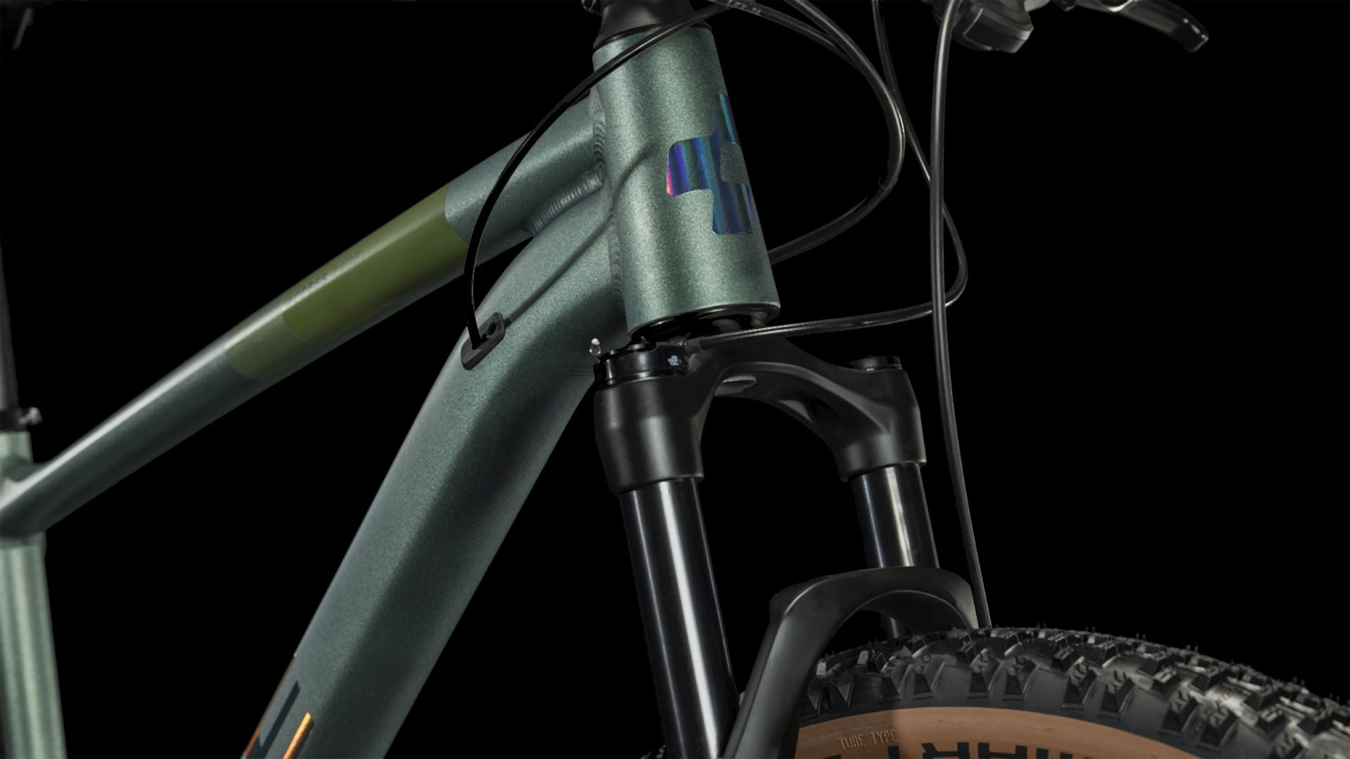 Cube Access WS Race sparkgreen´n´olive 2024