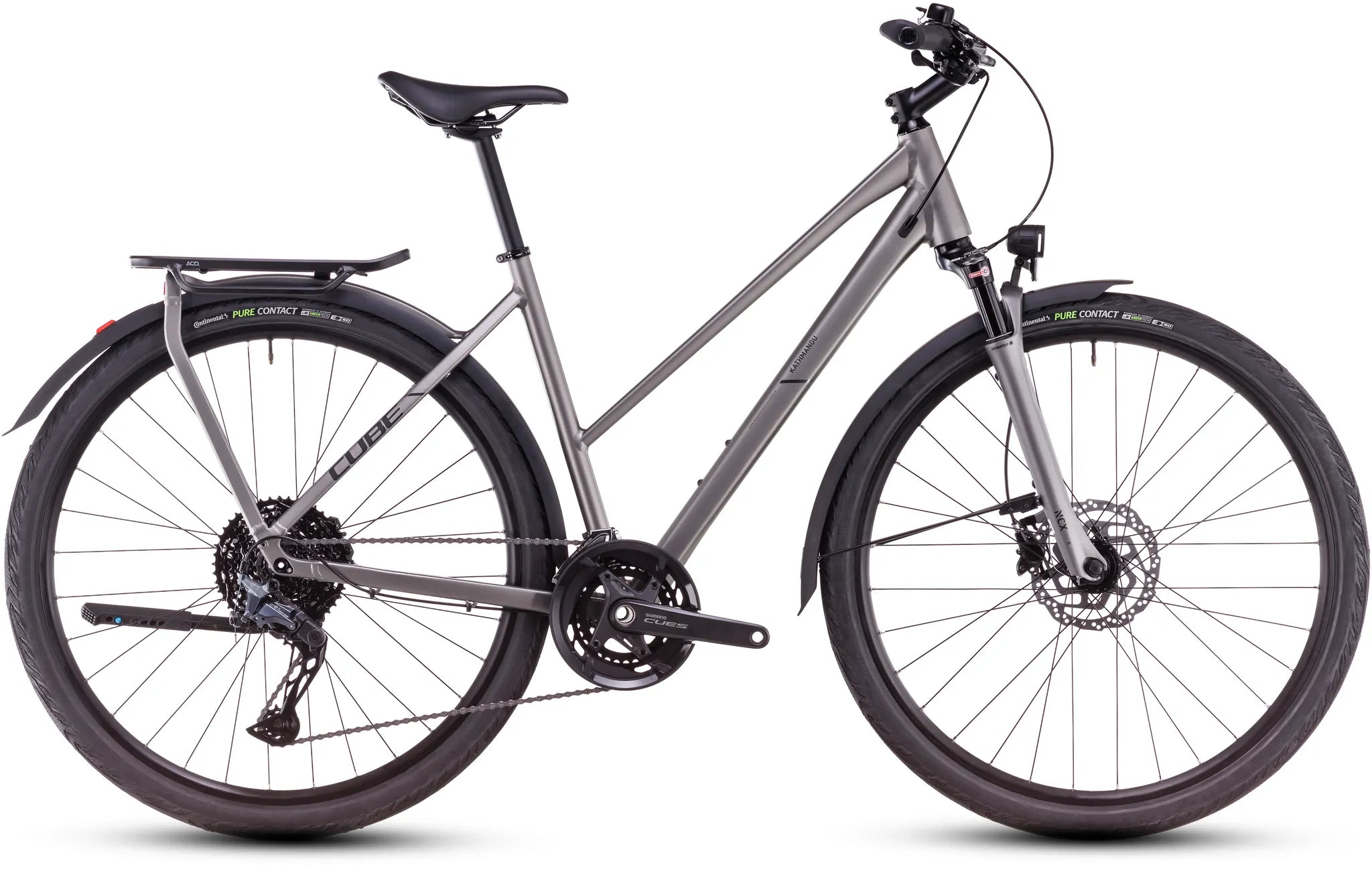 Cube Kathmandu EXC grey´n´black Trapez 2025