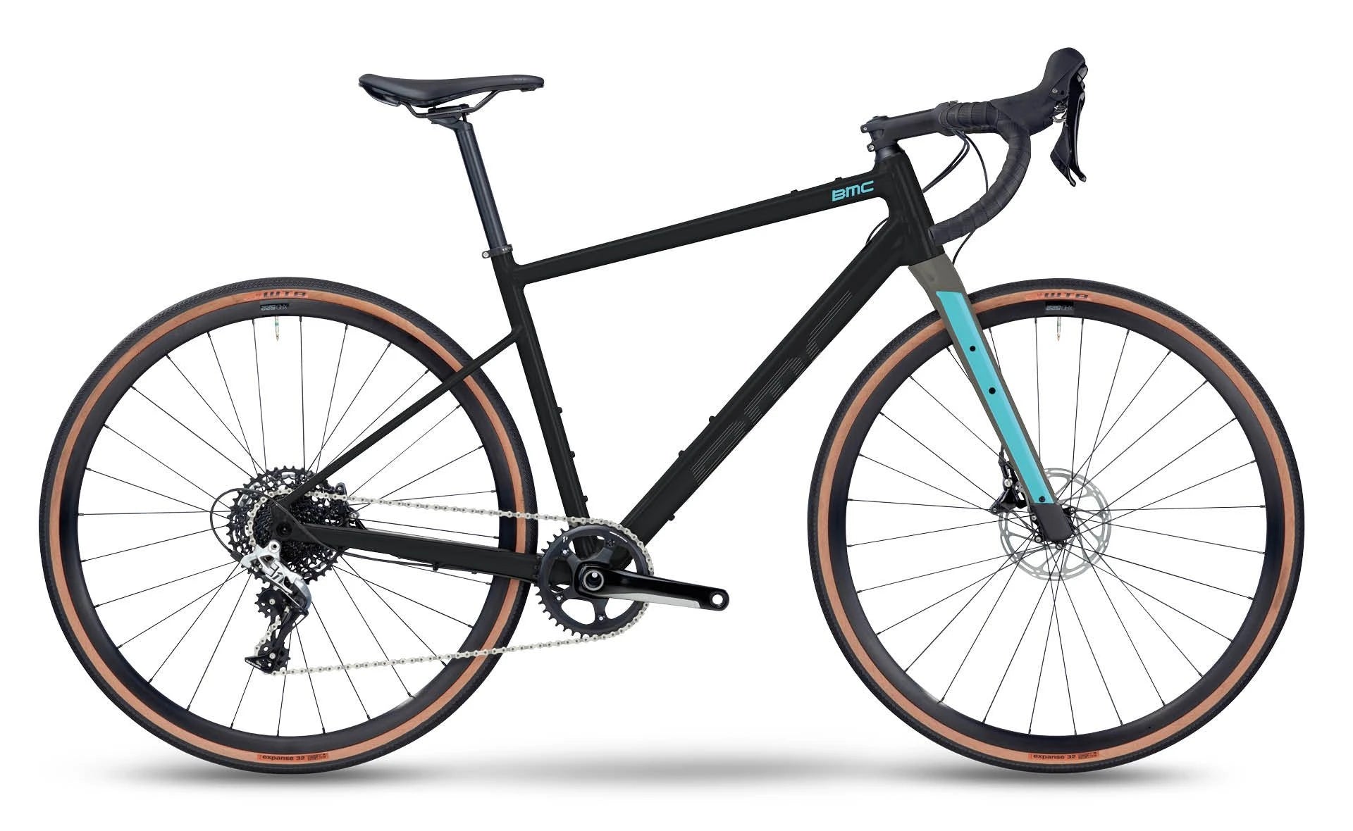 BMC Roadmachine AL X TWO Black/Turquoise