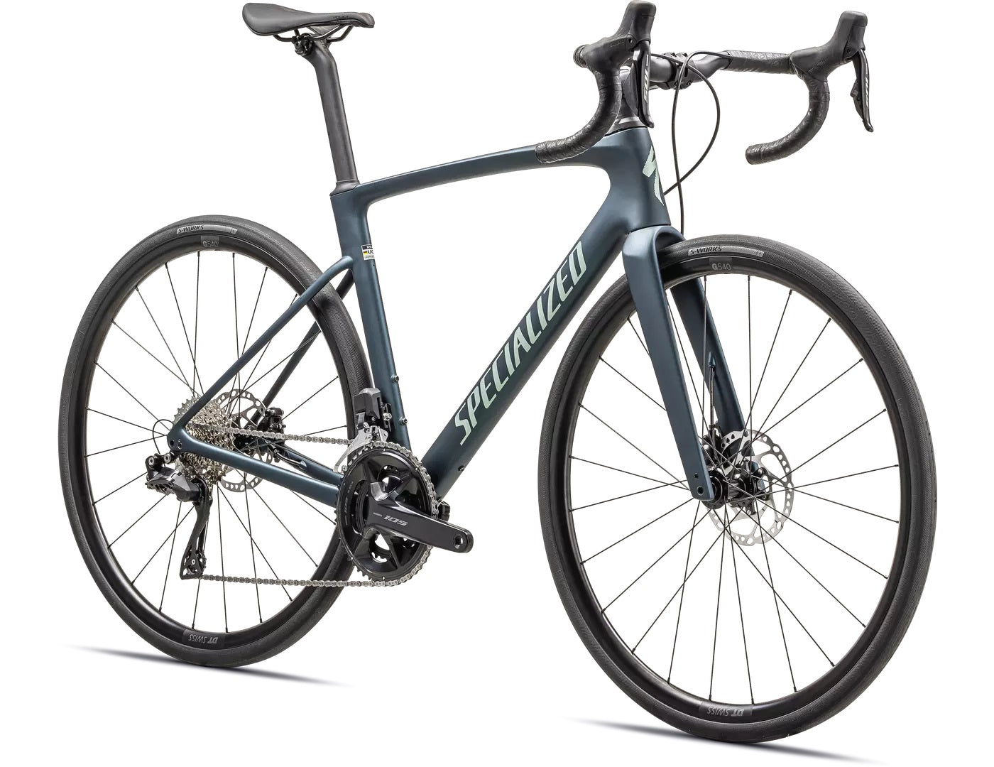 Specialized Roubaix SL8 Comp SATIN METTALIC DEEP LAKE/WHITE SAGE METALLIC