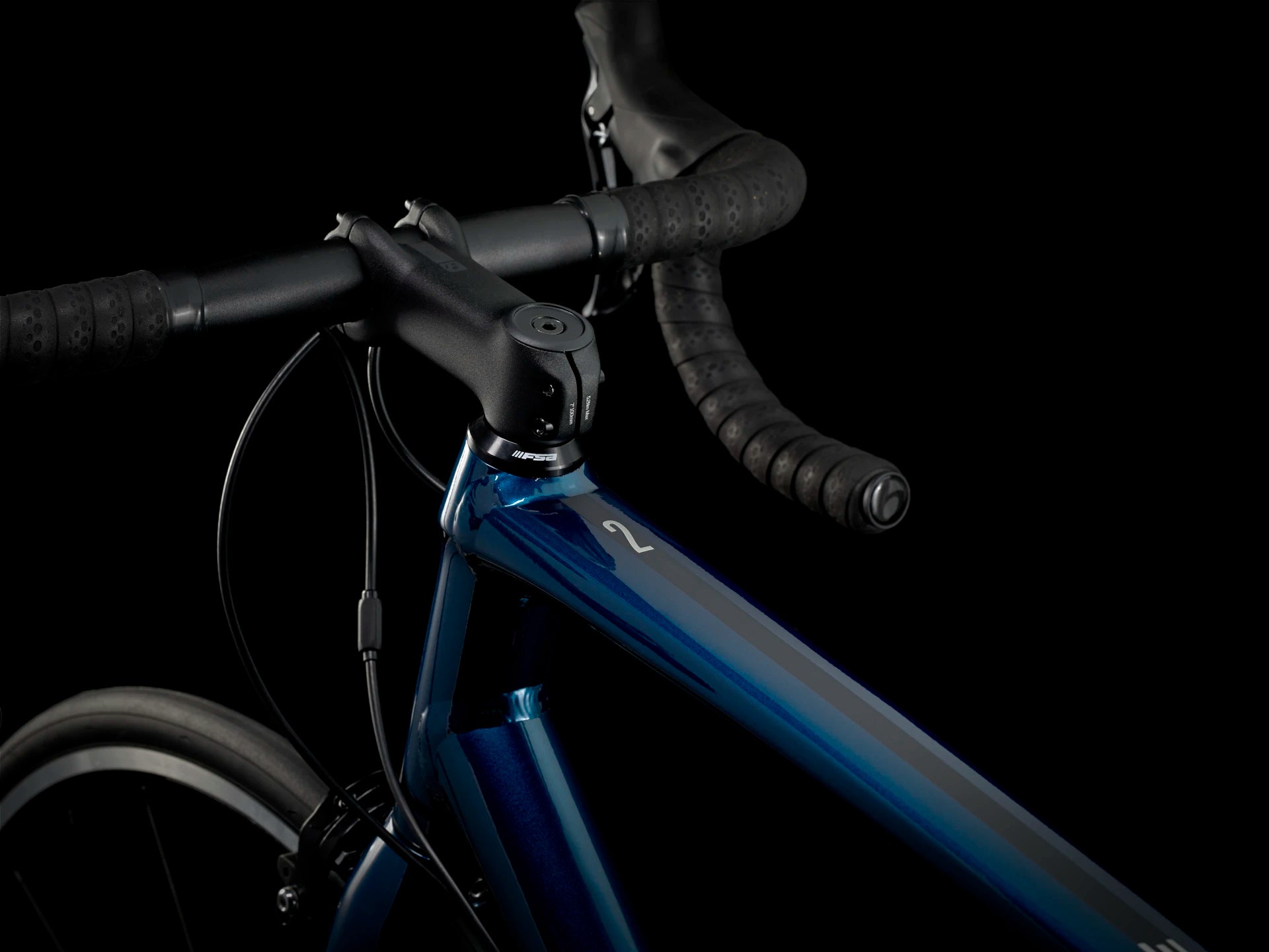 Trek Domane AL 2 Gloss Mulsanne Blue/Matte Trek Black