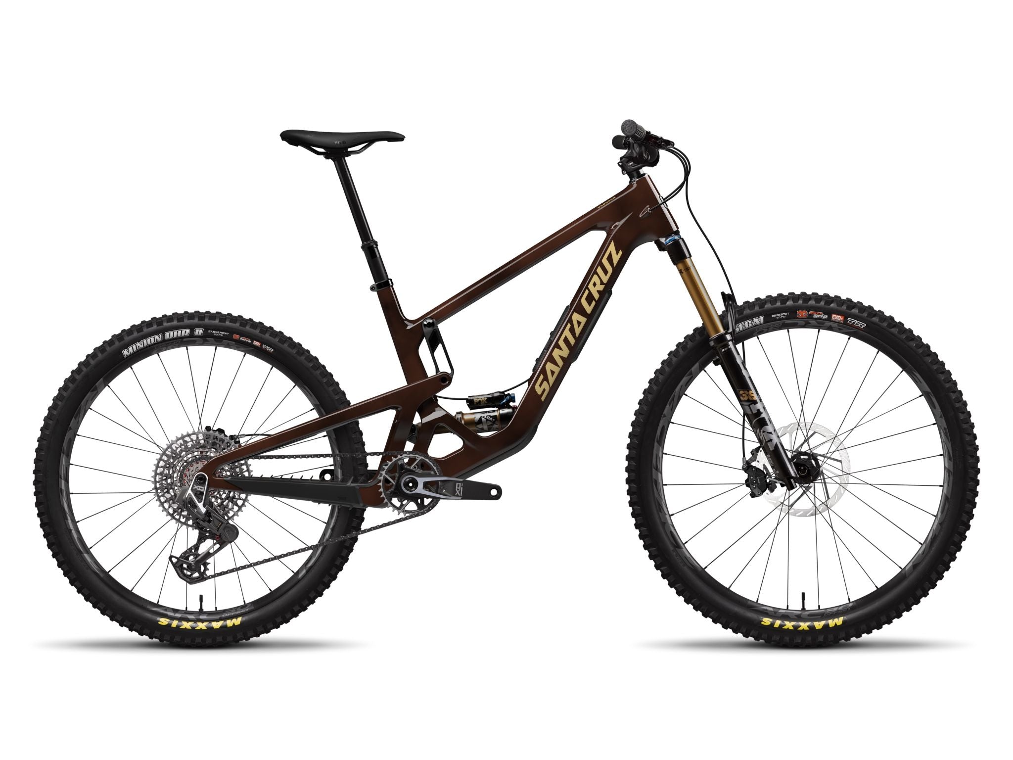 Santa Cruz Bronson 5 CC X0 AXS MX Trans Root Beer 2025