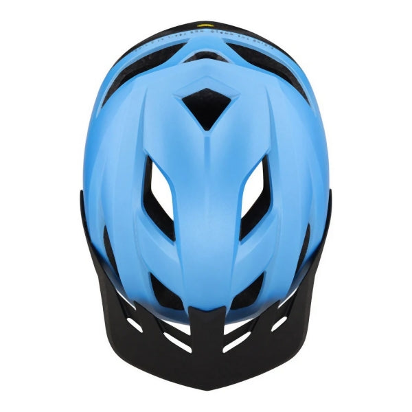 Troy Lee Designs Youth Flowline Helmet - Liquid-Life #Wähle Deine Farbe_Oasis Blue