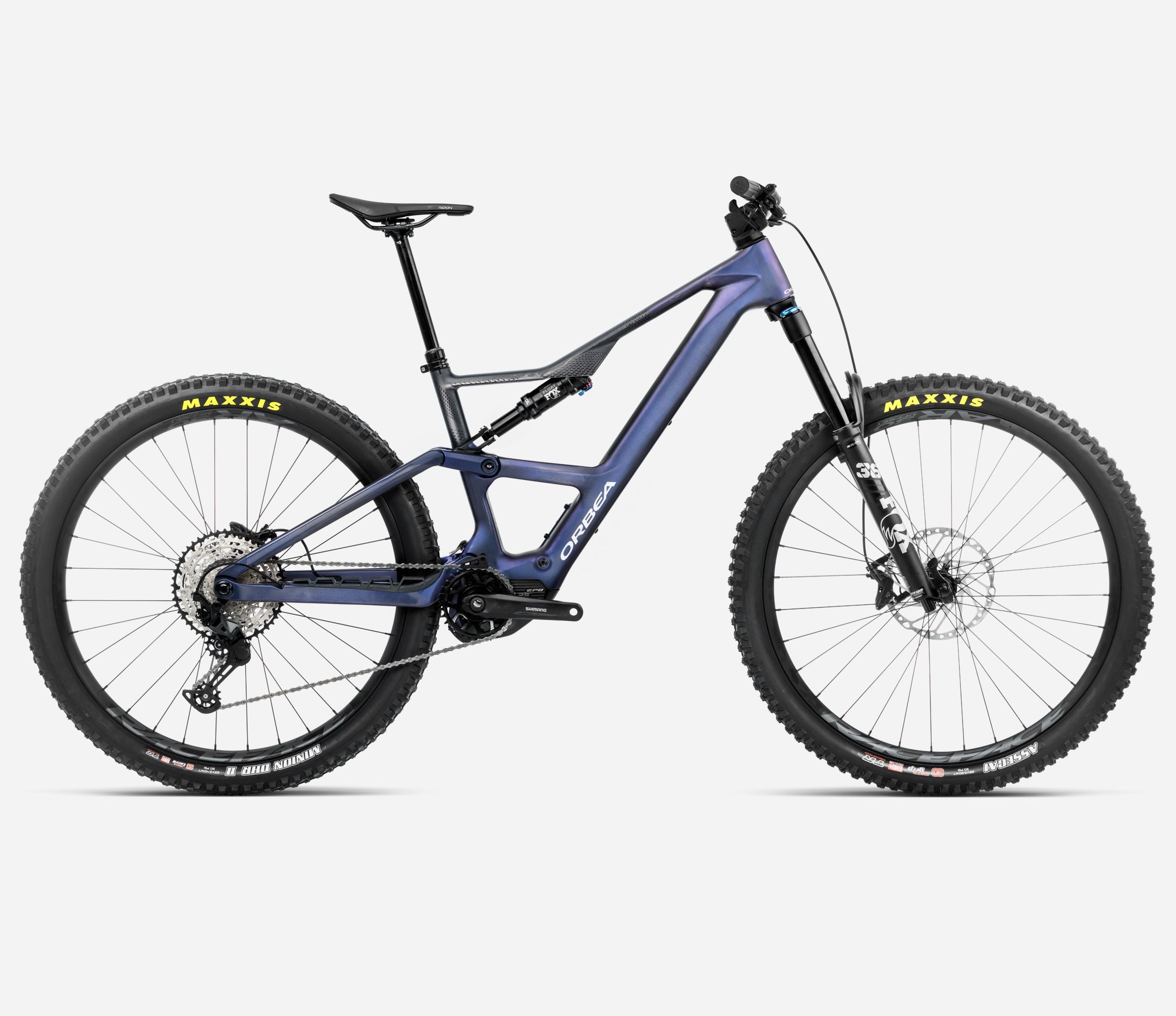 Orbea Rise LT M20 420W Tanzanite Carbon View-Carb 2025