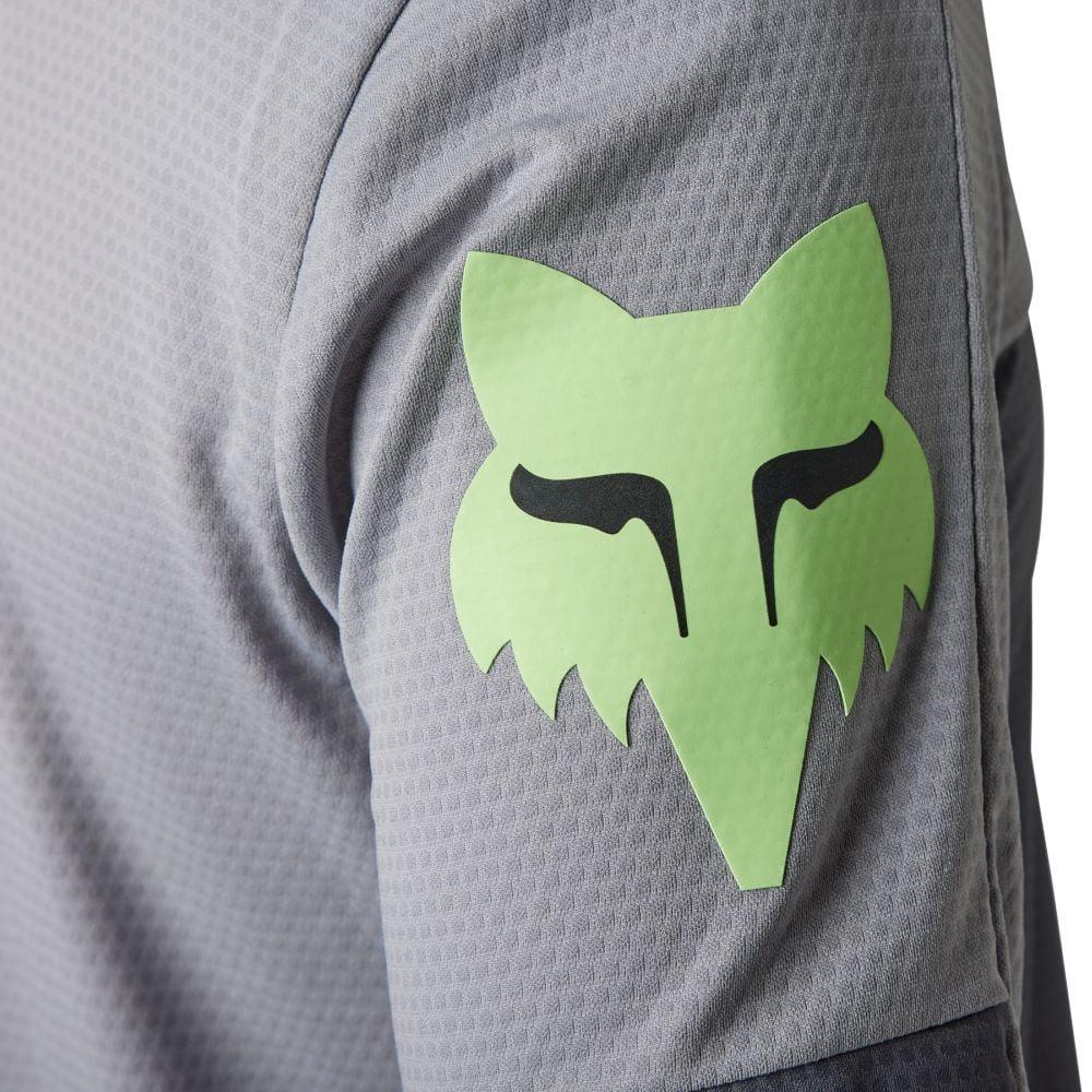 Fox Defend LS Jersey Cekt 2023 - Liquid-Life #Wähle Deine Farbe_Light Grey