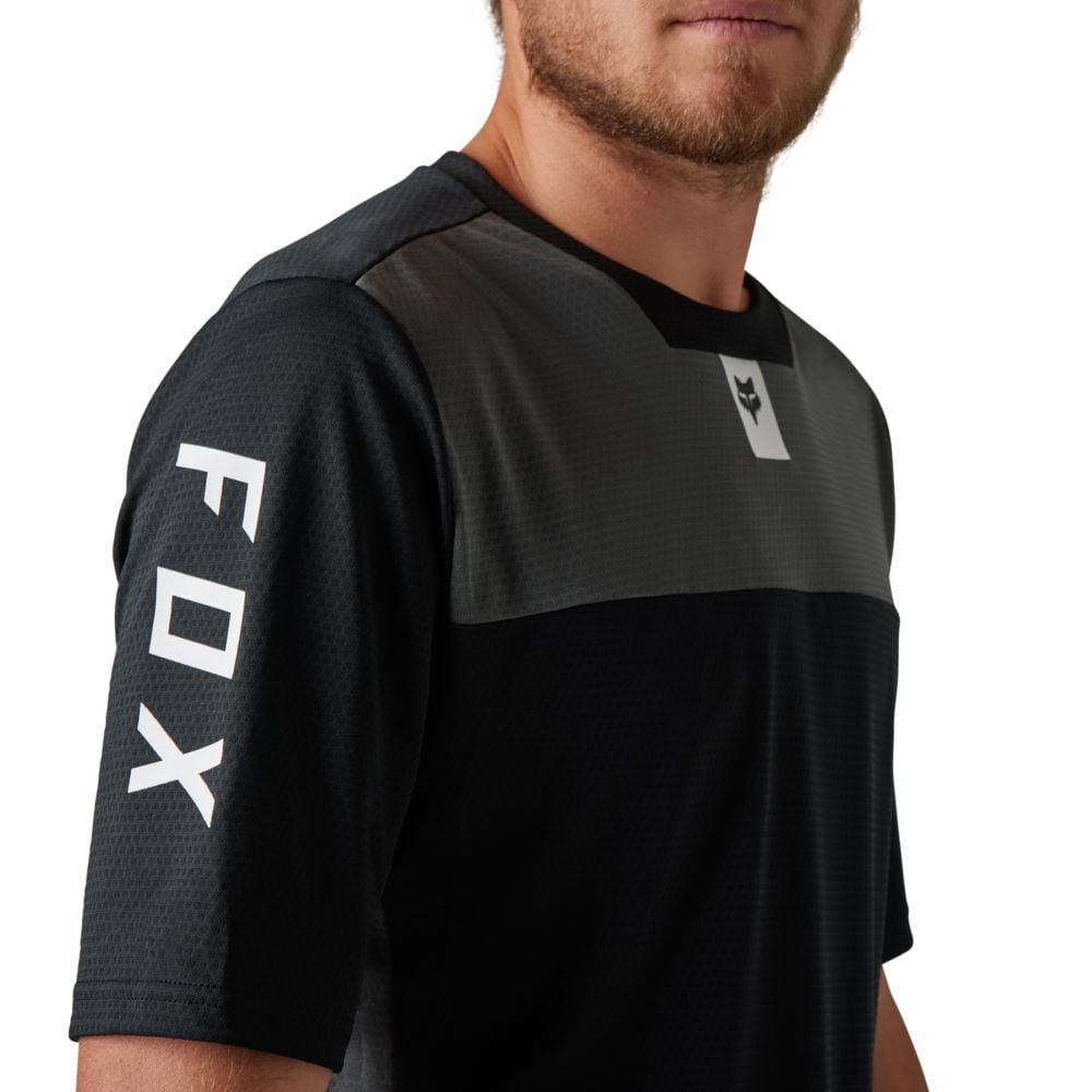 Fox Defend SS Jersey 2023 - Liquid-Life #Wähle Deine Farbe_Black