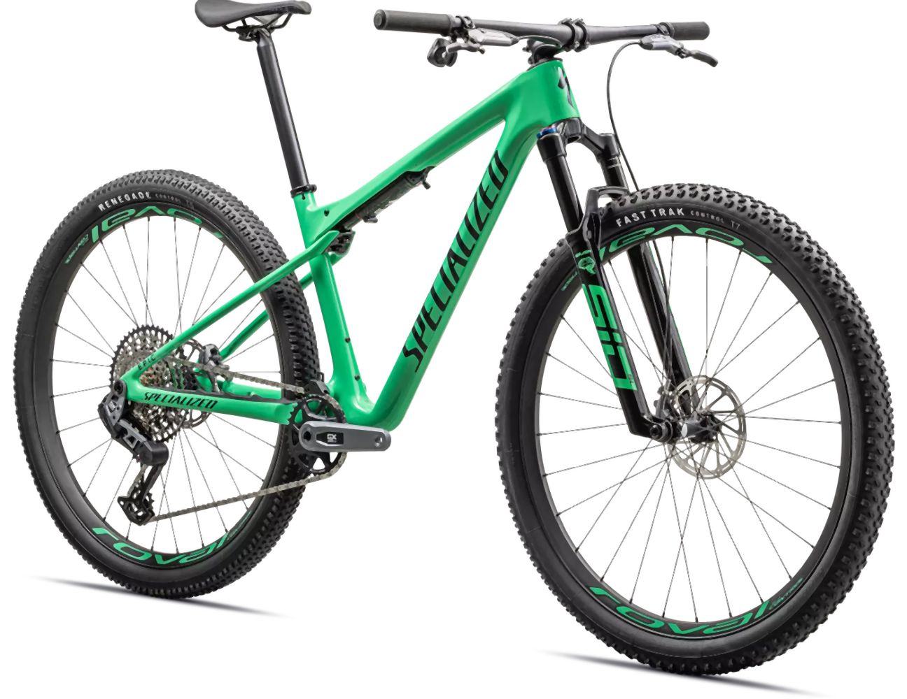 Specialized Epic World Cup Expert Electric Green/Forest Green Pearl 2023 - Liquid-Life