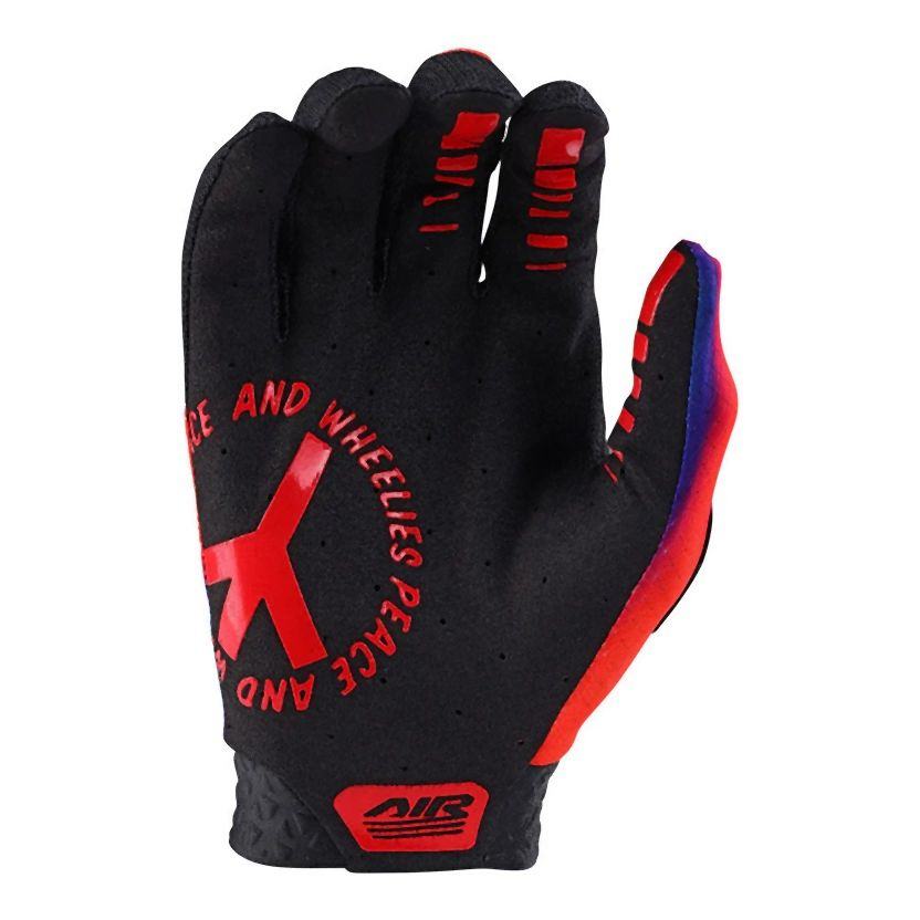 Troy Lee Designs Air Glove - Liquid-Life #Wähle Deine Farbe_Lucid Black / Red