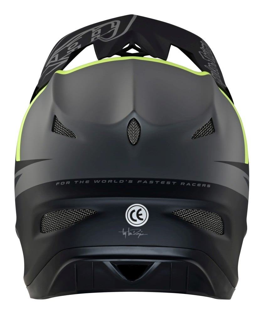 Troy Lee Designs D3 Fiberlite Helmet - Liquid-Life #Wähle Deine Farbe_Slant Gray