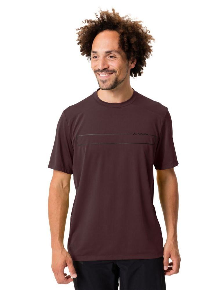 Vaude Men's Qimsa Logo Shirt - Liquid-Life #Wähle Deine Farbe_Dark Oak