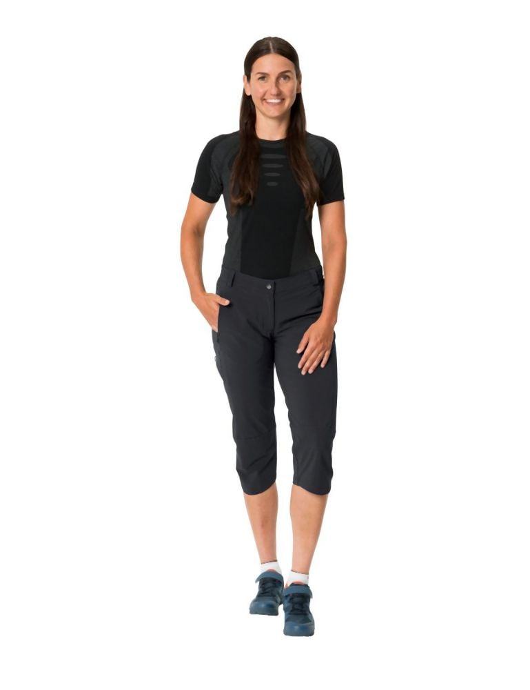 Vaude Women's Yaras 3/4 Pants - Liquid-Life #Wähle Deine Farbe_Black